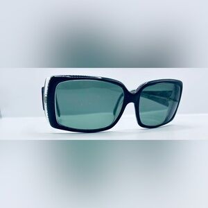 Anne Klein AK5130 Black Oval Sunglasses Frames Only